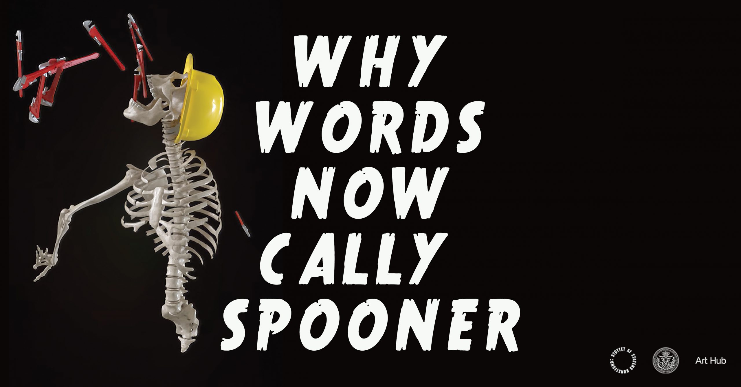 Why words now poster featuring Cally Spooner